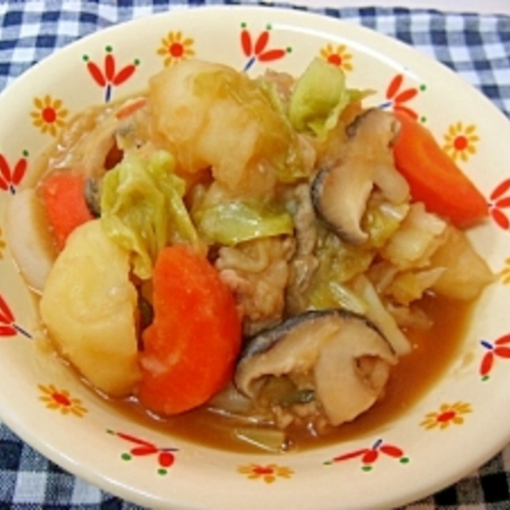 キャベツの甘みが主役の煮物 レシピ 作り方 By ぶるぶるらぶ 楽天レシピ